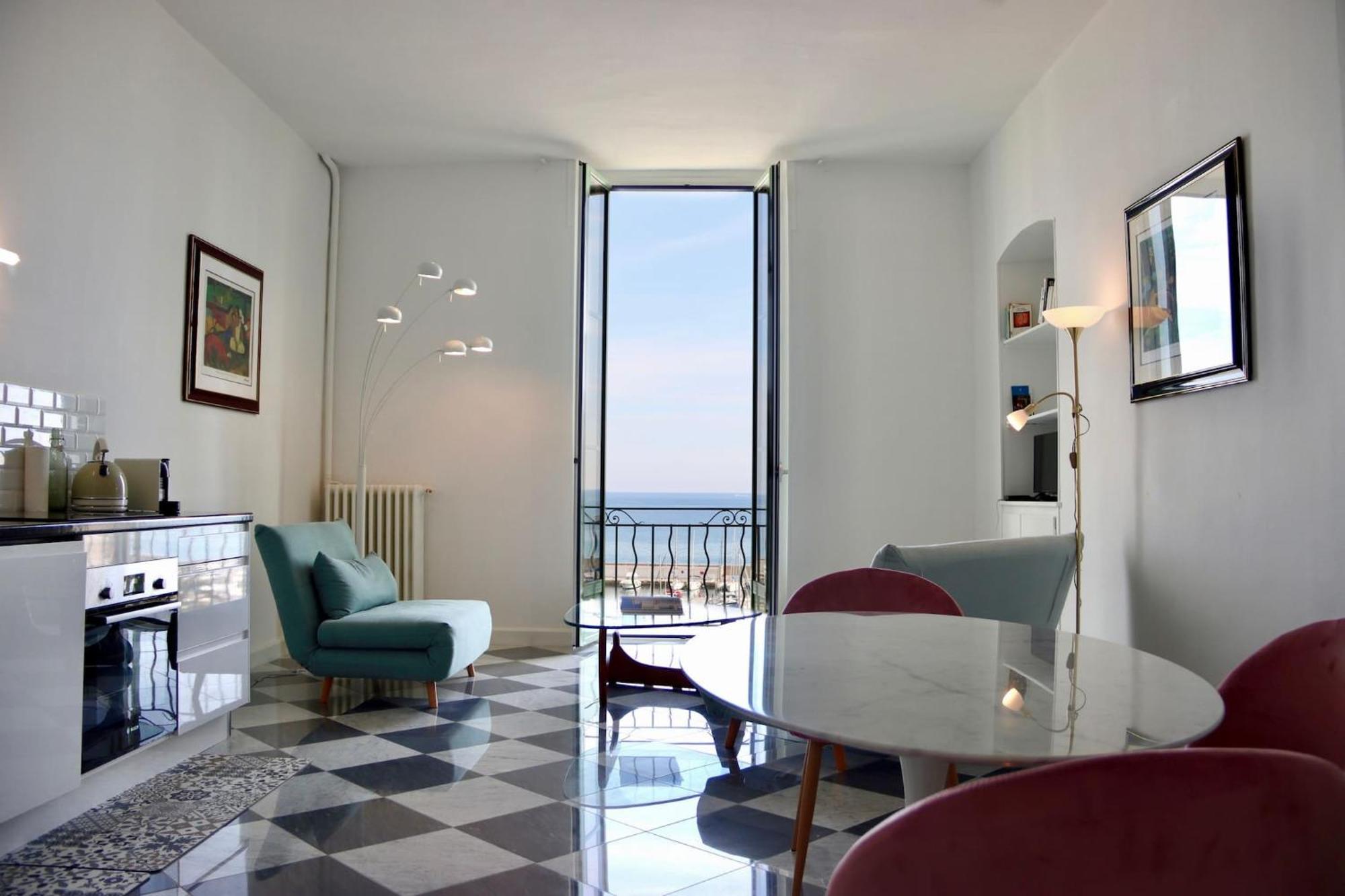 "Le Grand Hotel" Prestigieux Et Unique, Vue Mer Menton Exterior foto